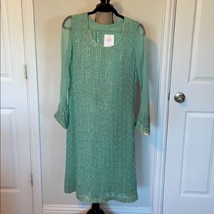 Women’s/Girls 3-Piece Suit/Shirt Pakistani Indian